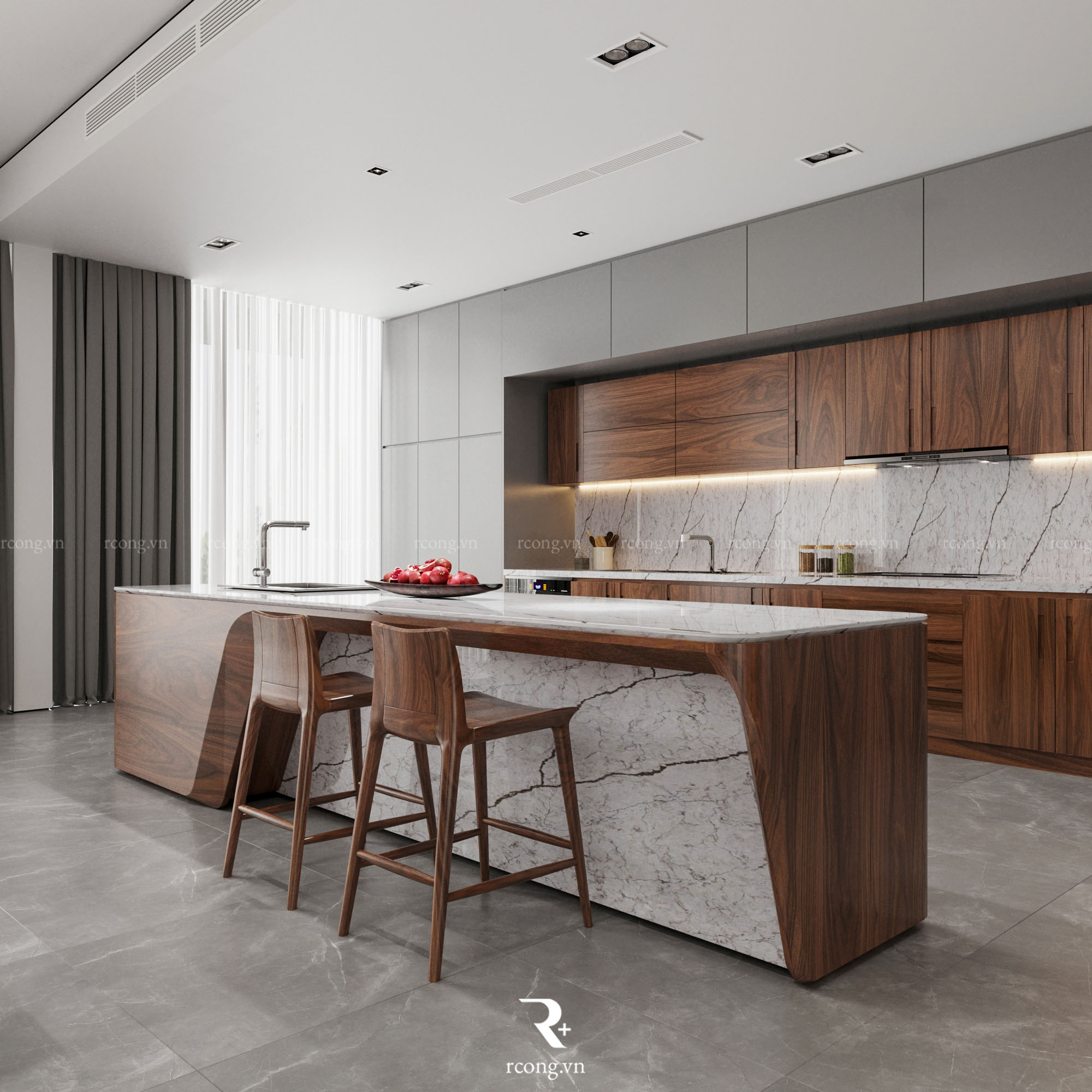 THIẾT KẾ NỘI THẤT BIỆT THỰ ĐẢO COROL – ECOPARK GRAND THE ISLAND