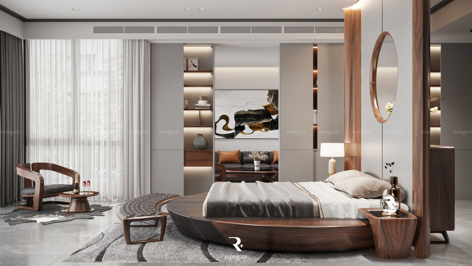 THIẾT KẾ NỘI THẤT BIỆT THỰ ĐẢO COROL – ECOPARK GRAND THE ISLAND