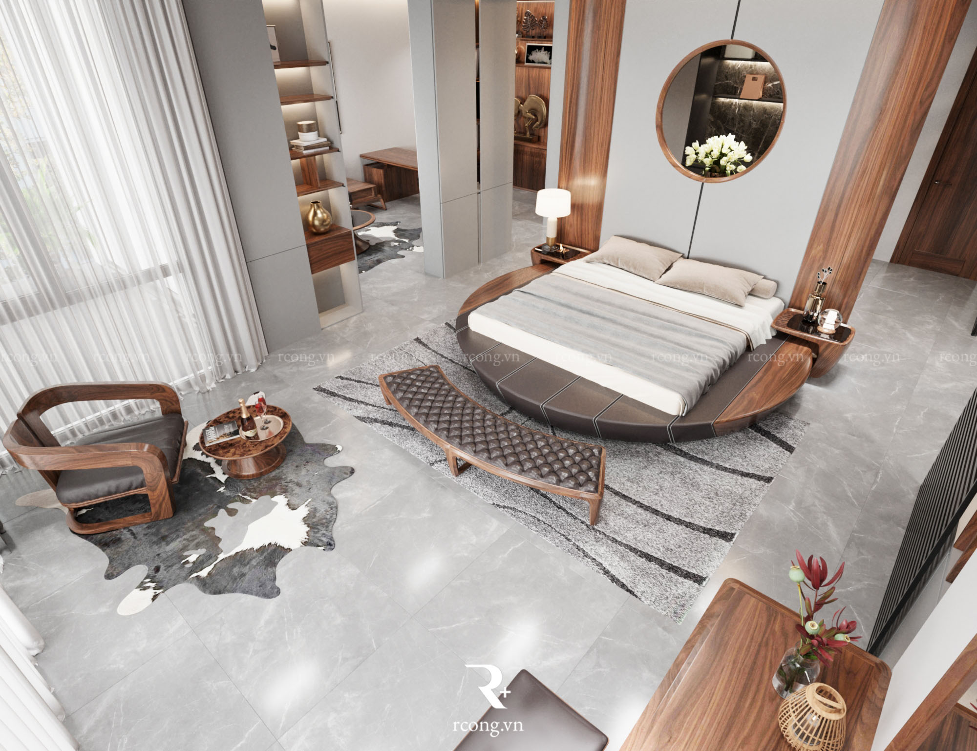 THIẾT KẾ NỘI THẤT BIỆT THỰ ĐẢO COROL – ECOPARK GRAND THE ISLAND