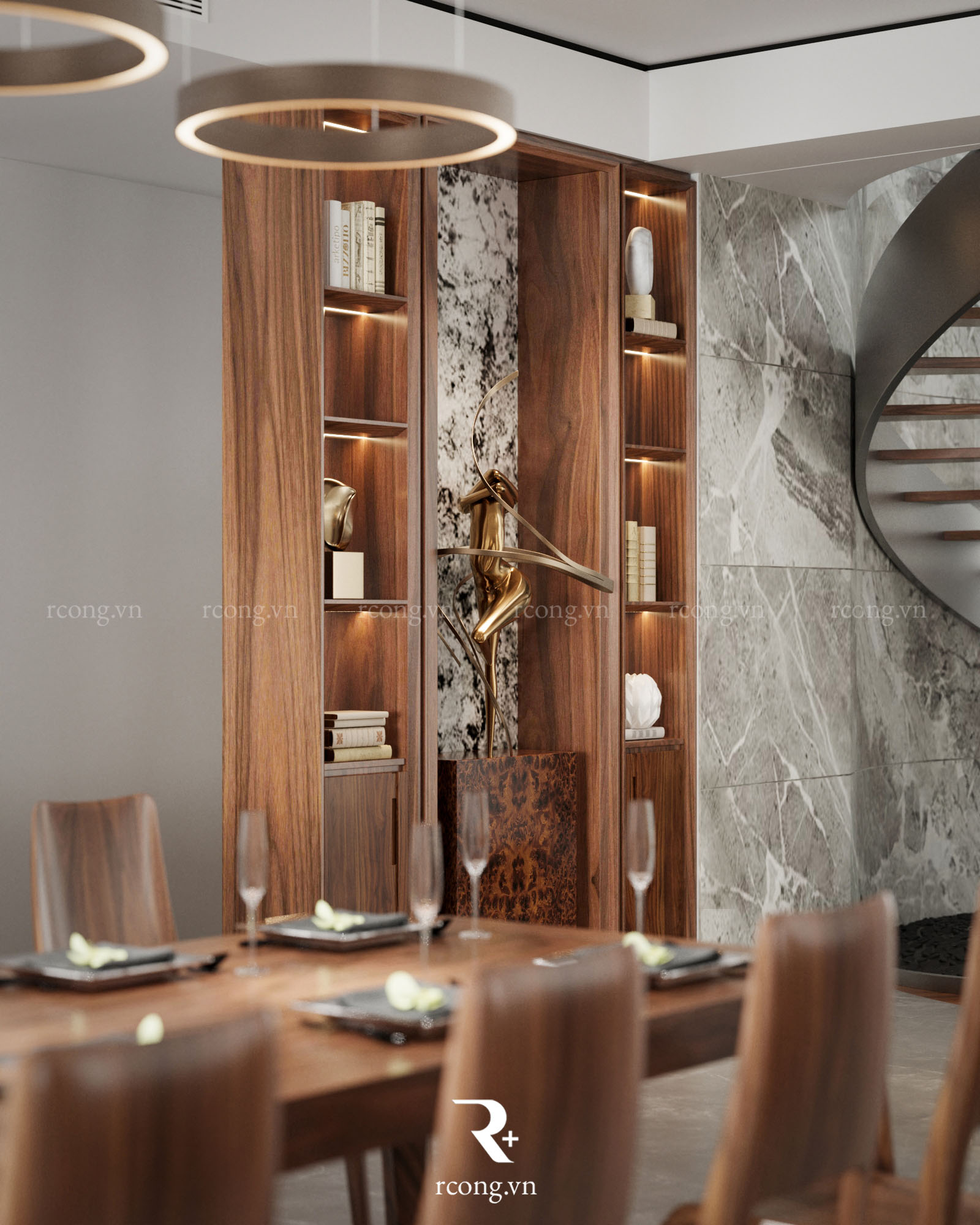 THIẾT KẾ NỘI THẤT BIỆT THỰ ĐẢO COROL – ECOPARK GRAND THE ISLAND