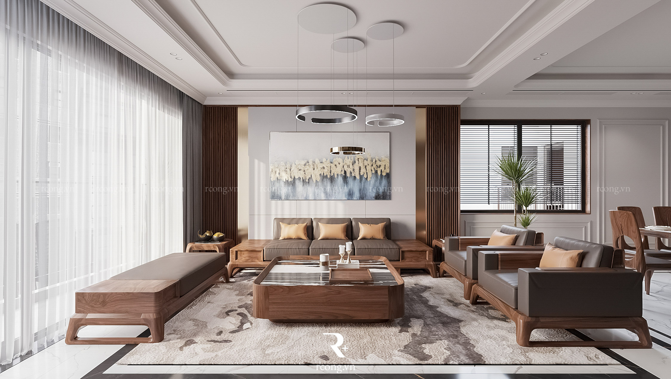 THIẾT KẾ NỘI THẤT CHUNG CƯ BRG LÊ VĂN LƯƠNG DIAMOND RESIDENCE: SỰ HÀI HÒA GIỮA THẨM MỸ VÀ CÔNG NĂNG TRONG THIẾT KẾ NỘI THẤT.