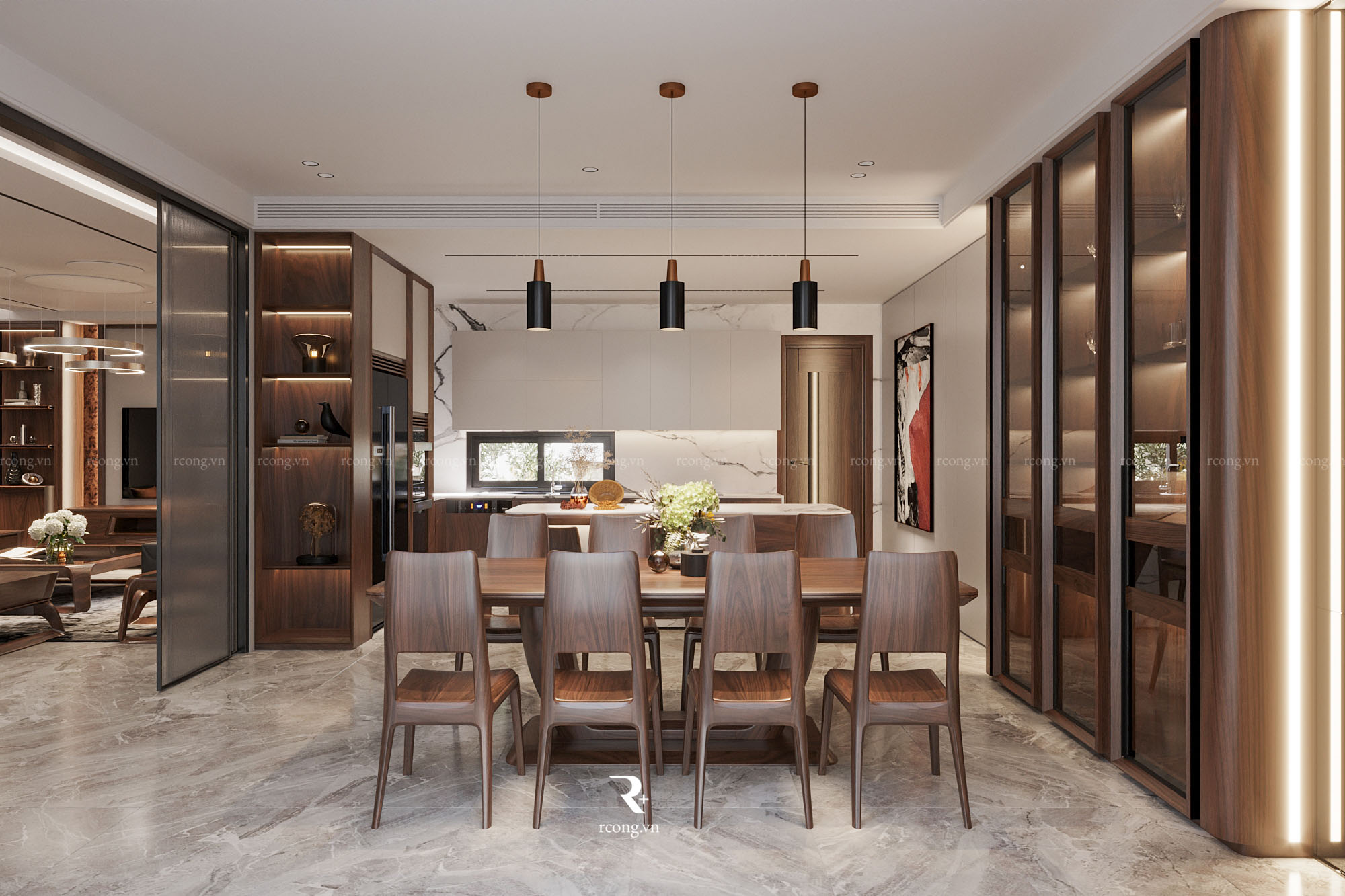 THIẾT KẾ NỘI THẤT BIỆT THỰ THÀNH PHỐ THÁI BÌNH