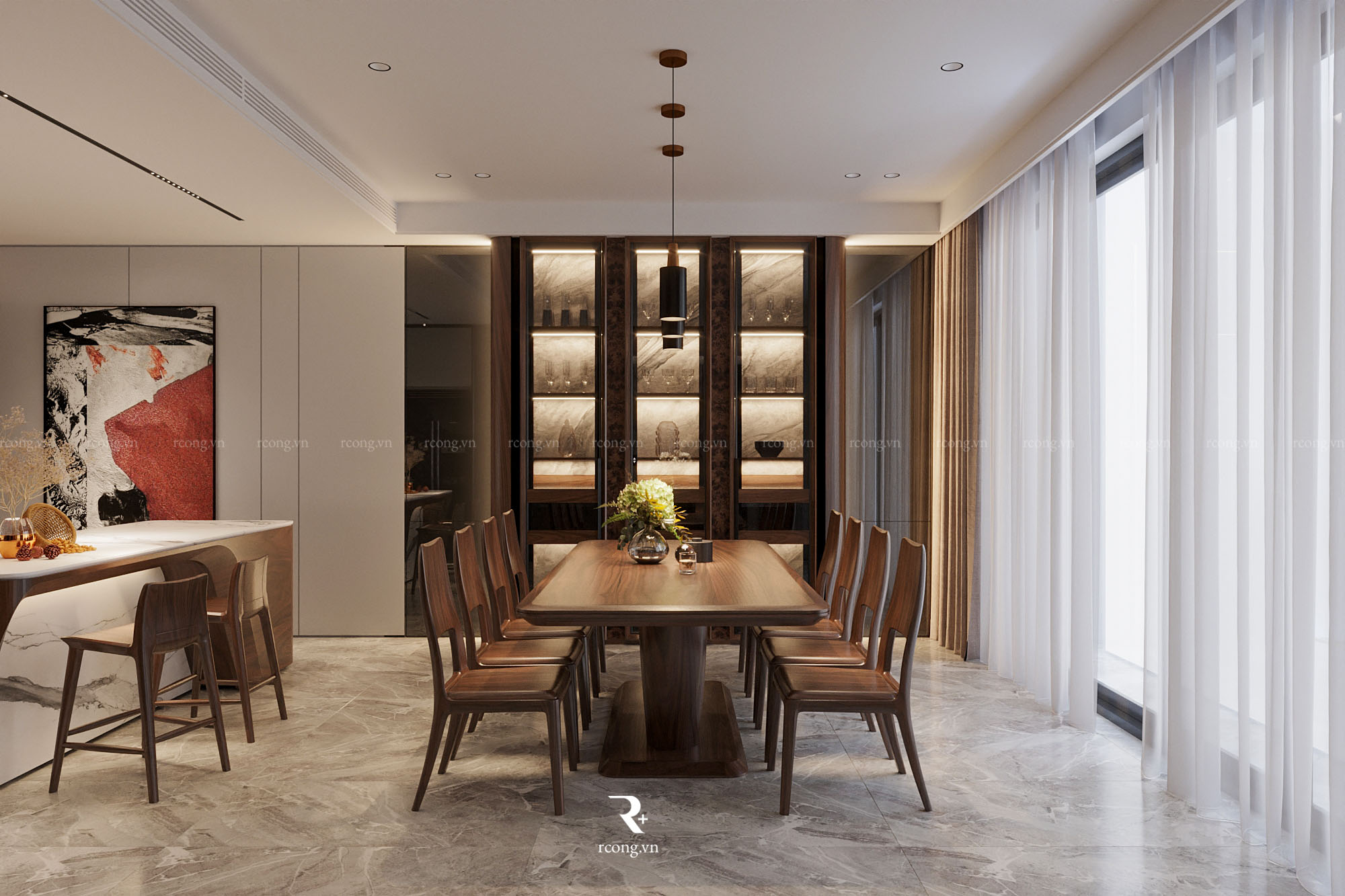 THIẾT KẾ NỘI THẤT BIỆT THỰ THÀNH PHỐ THÁI BÌNH