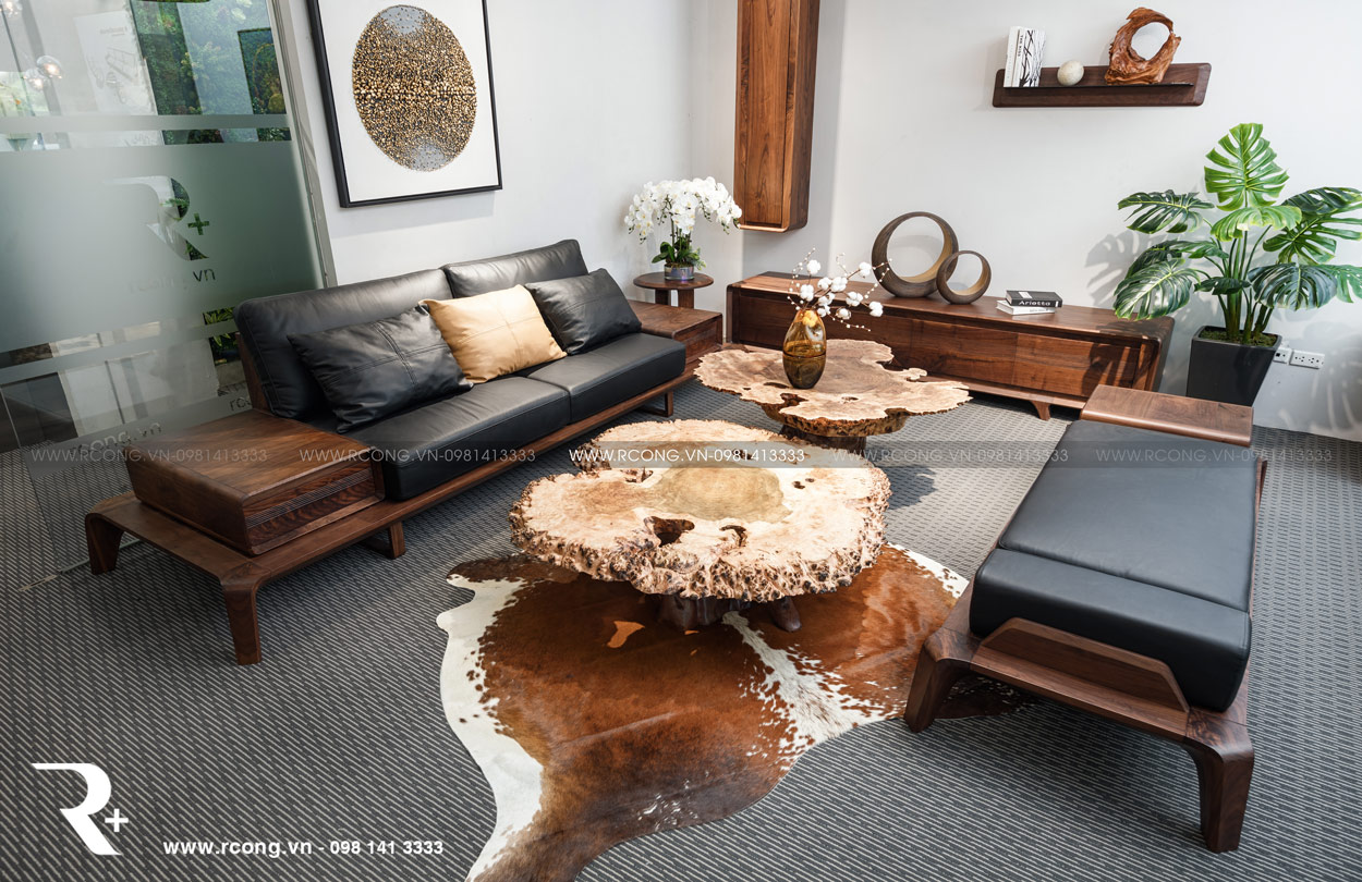 Showroom Nội Thất Gỗ Óc Chó R Cộng