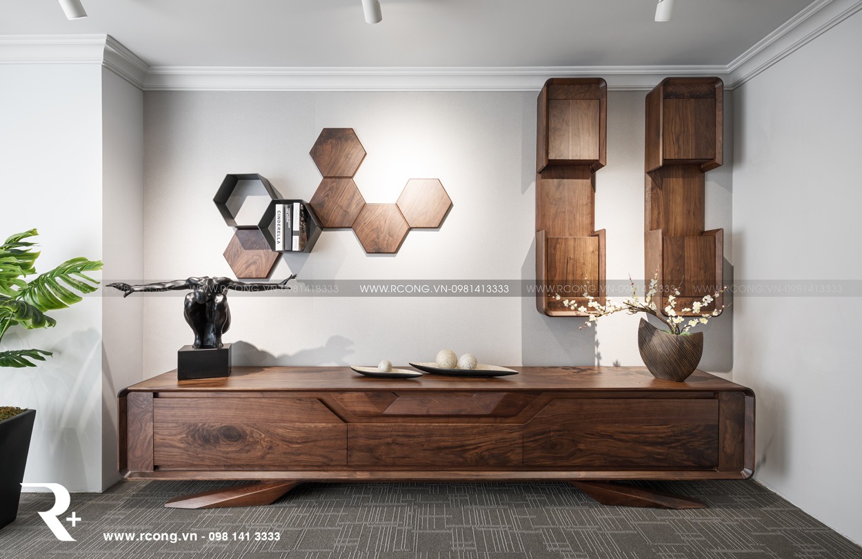 Showroom Nội Thất Gỗ Óc Chó R Cộng