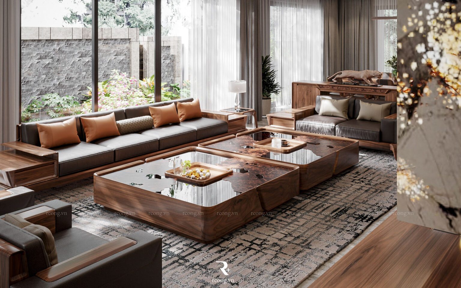 Không gian biệt thự Vinhomes Riverside