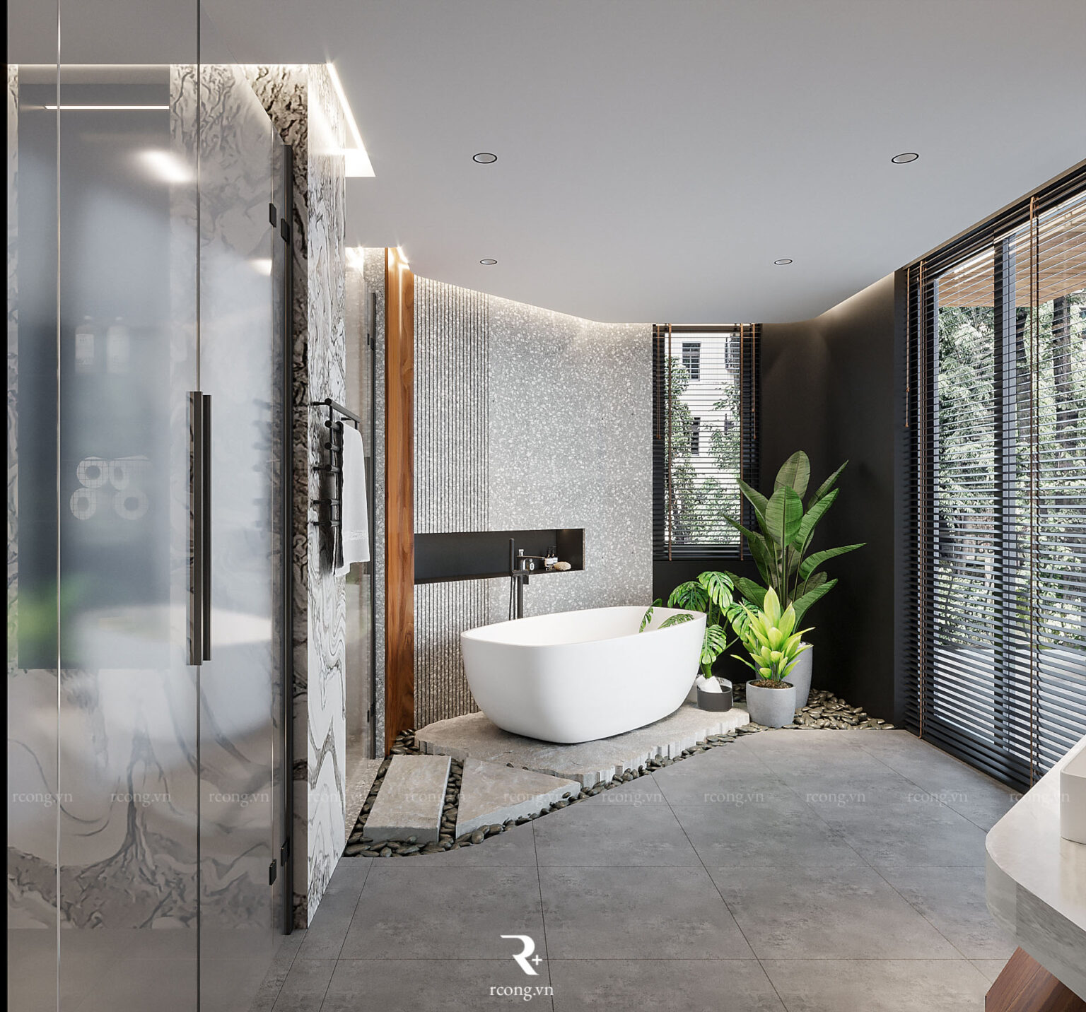 Một trong những không gian thiết kế nội thất biệt thự luxury để thư giãn