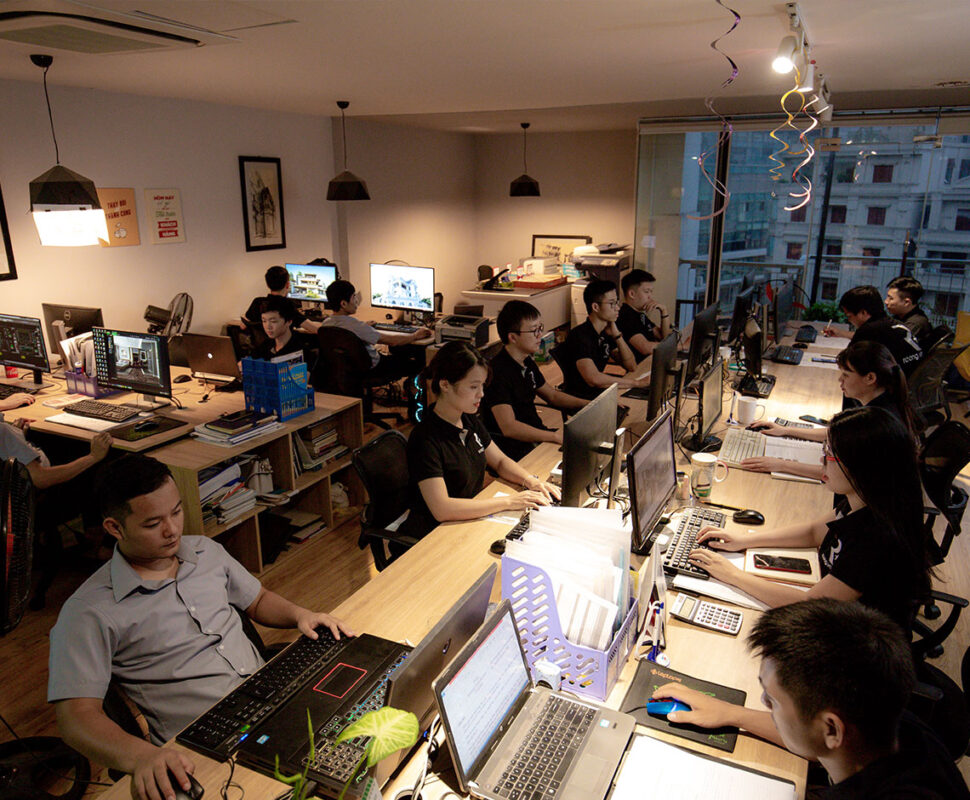 đội ngũ thiết kế nội thất tài năng