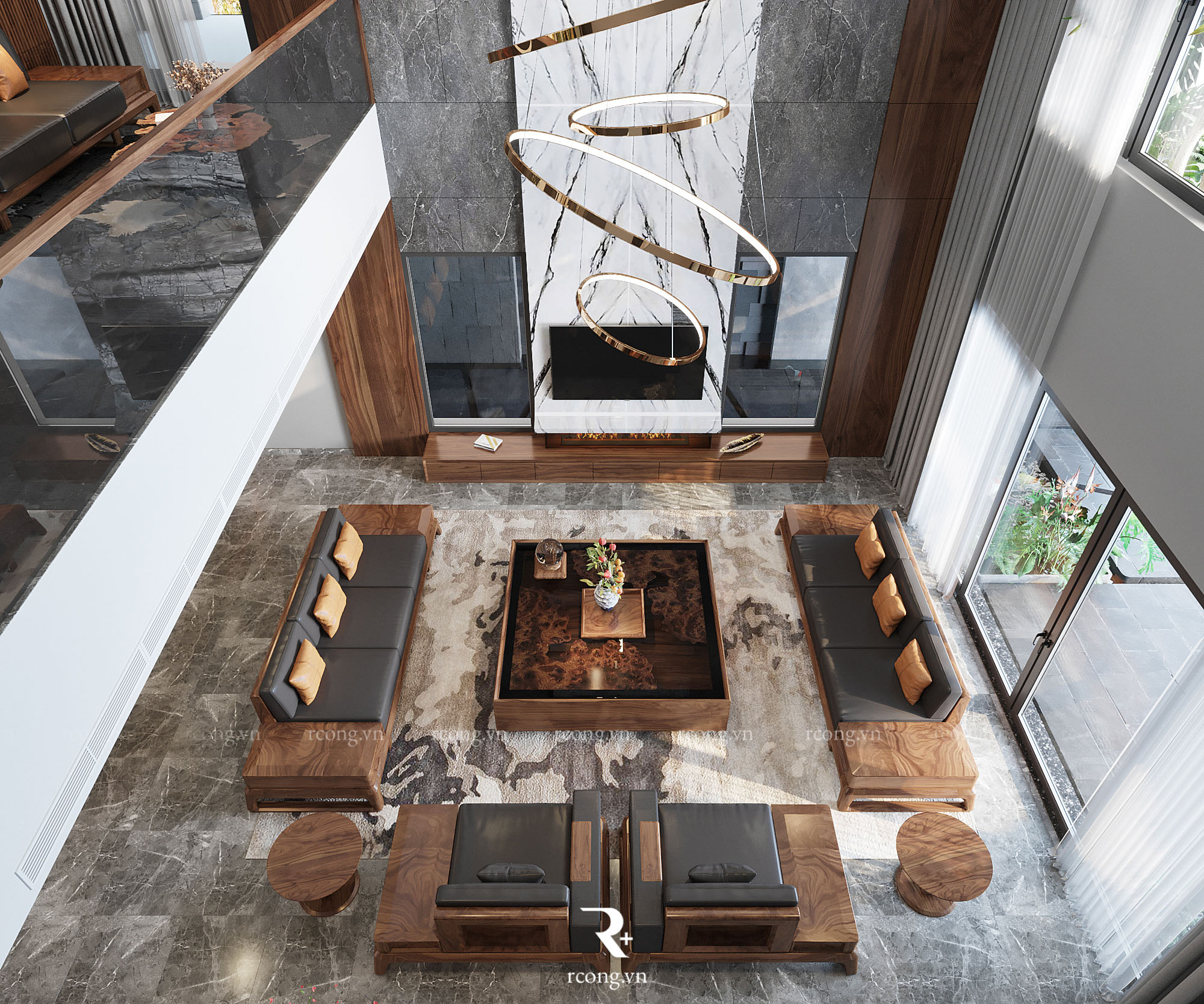 Lựa chọn ghế sofa gỗ óc chó
