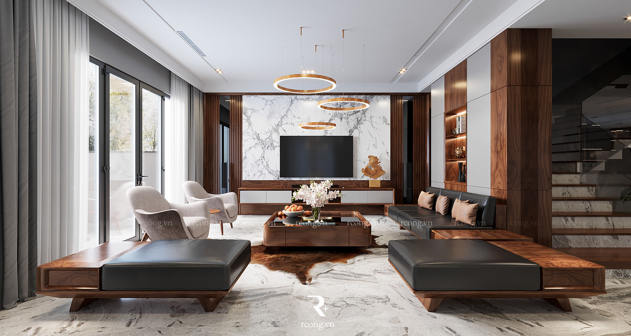 Sofa gỗ óc chó gia rẻ