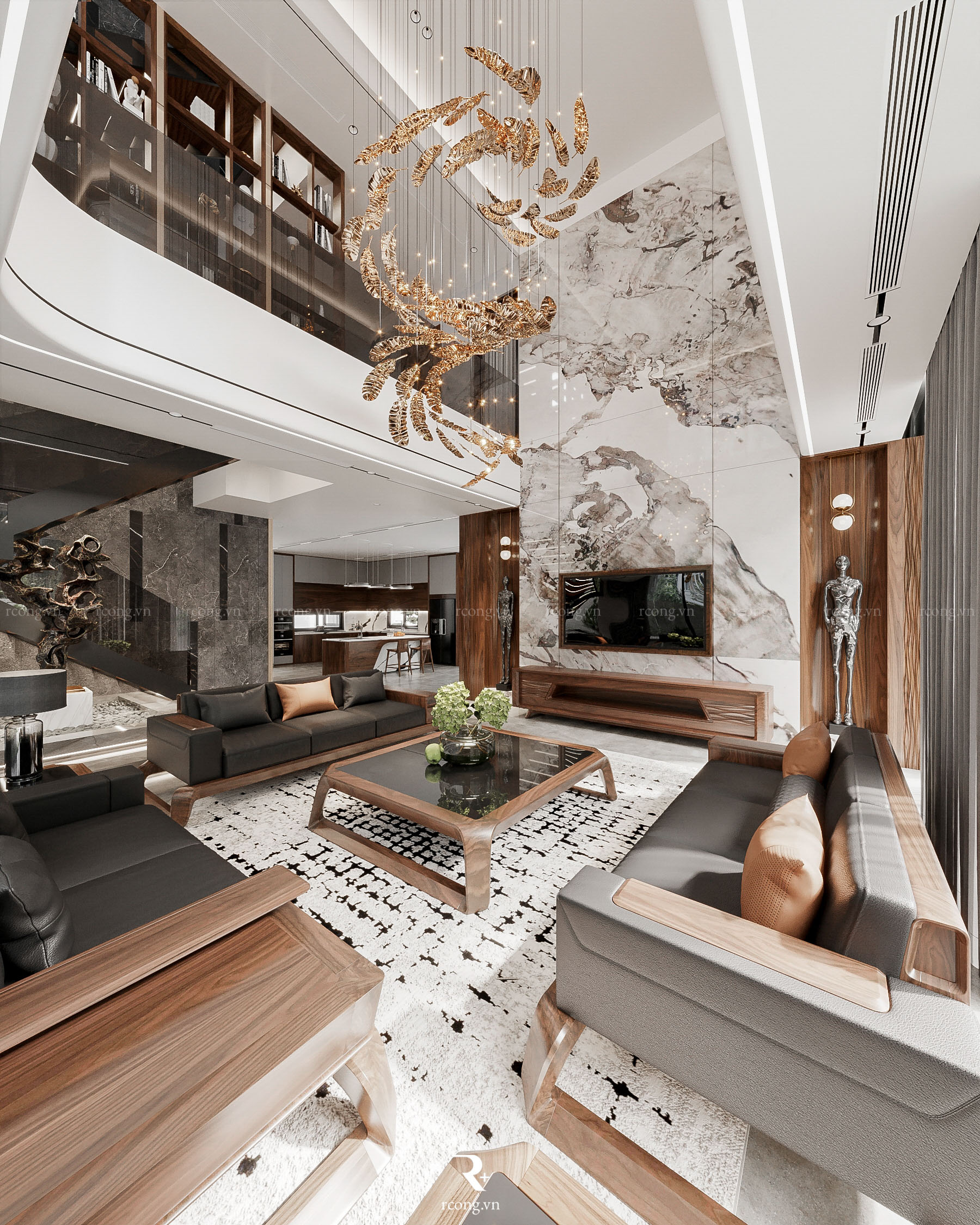 Thiết kế nội thất biệt thự tại Hải Dương đẳng cấp vượt giới hạn