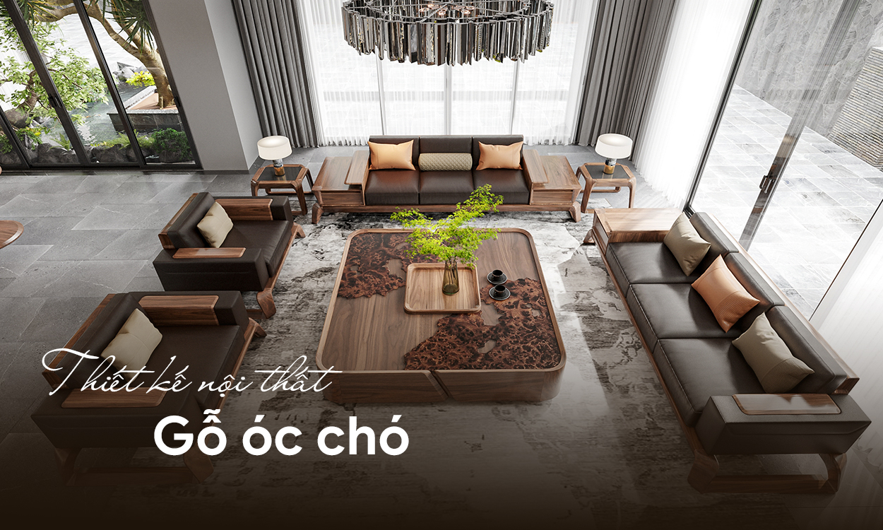 Giá trị nội thất gỗ óc chó