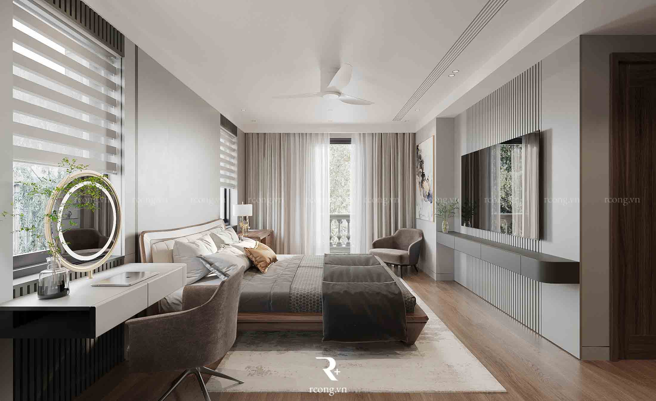 Symphony Villa | Nội thất biệt thự song lập nhẹ nhàng tinh tế