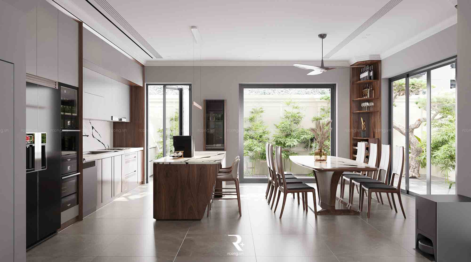 Symphony Villa | Nội thất biệt thự song lập nhẹ nhàng tinh tế