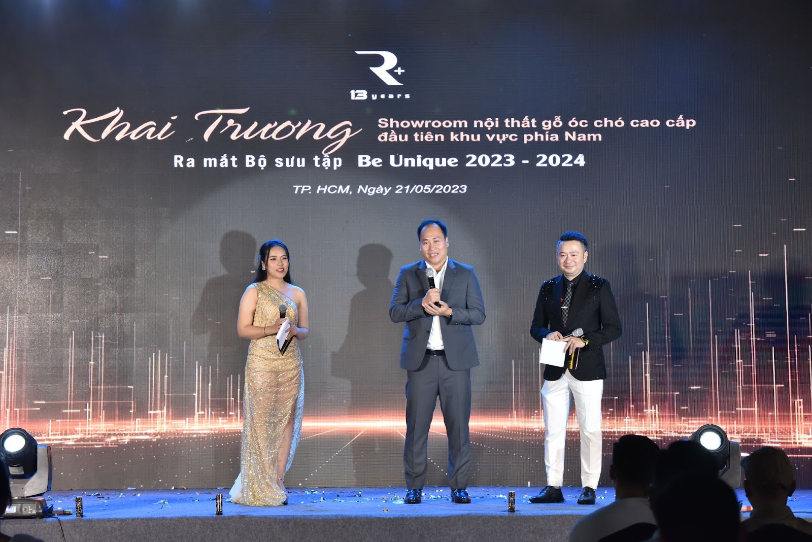 Phát biểu tại buổi lễ, Kiến trúc sư Hoàng Tiến Quỳnh- Tổng giám đốc R+ cảm ơn sự hiện diện của các chuyên gia và vị khách quý!